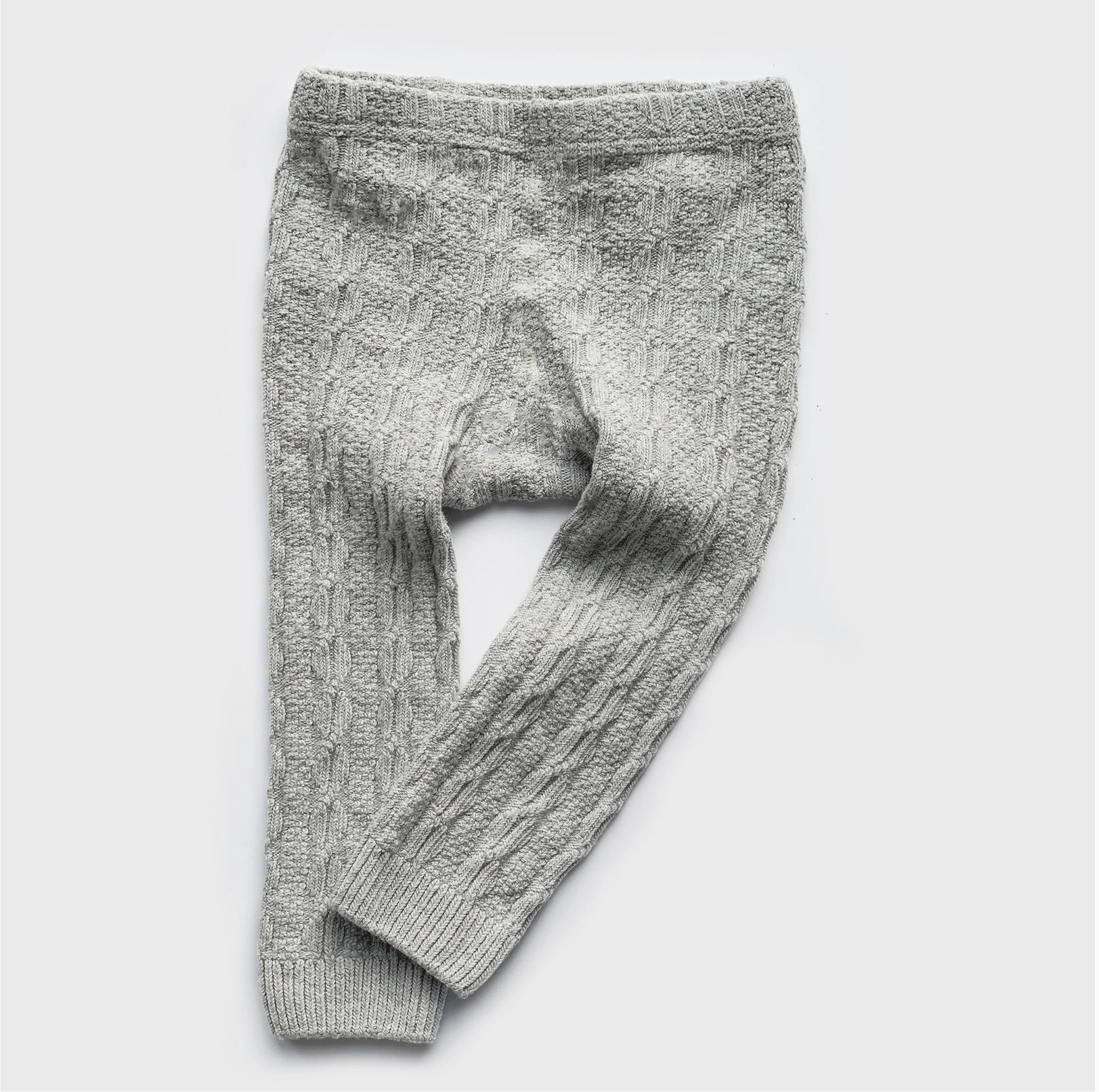 Cable Knit Leggings - Grey – Beau's Wardrobe